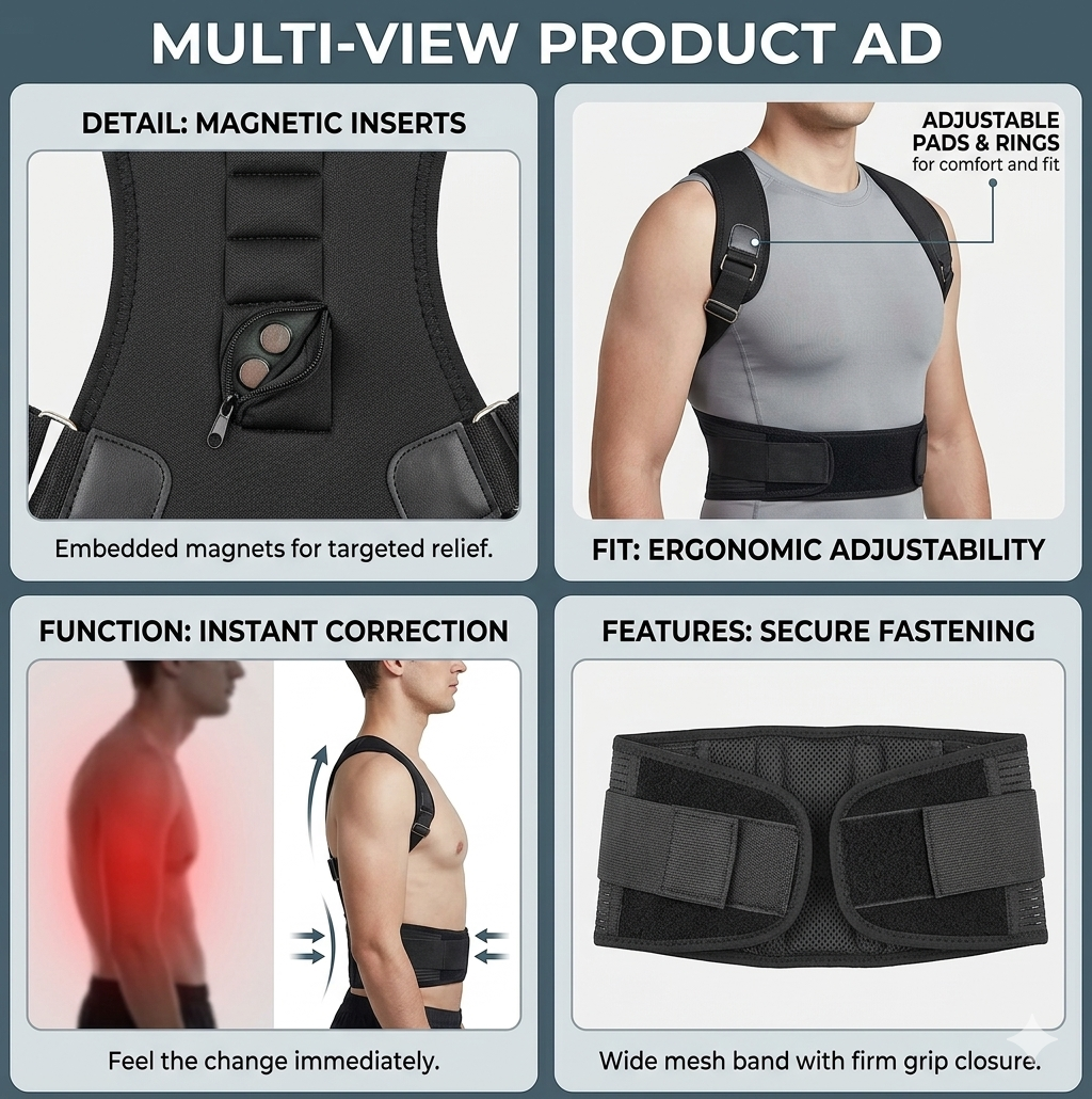 Shoulder Back Support Belt