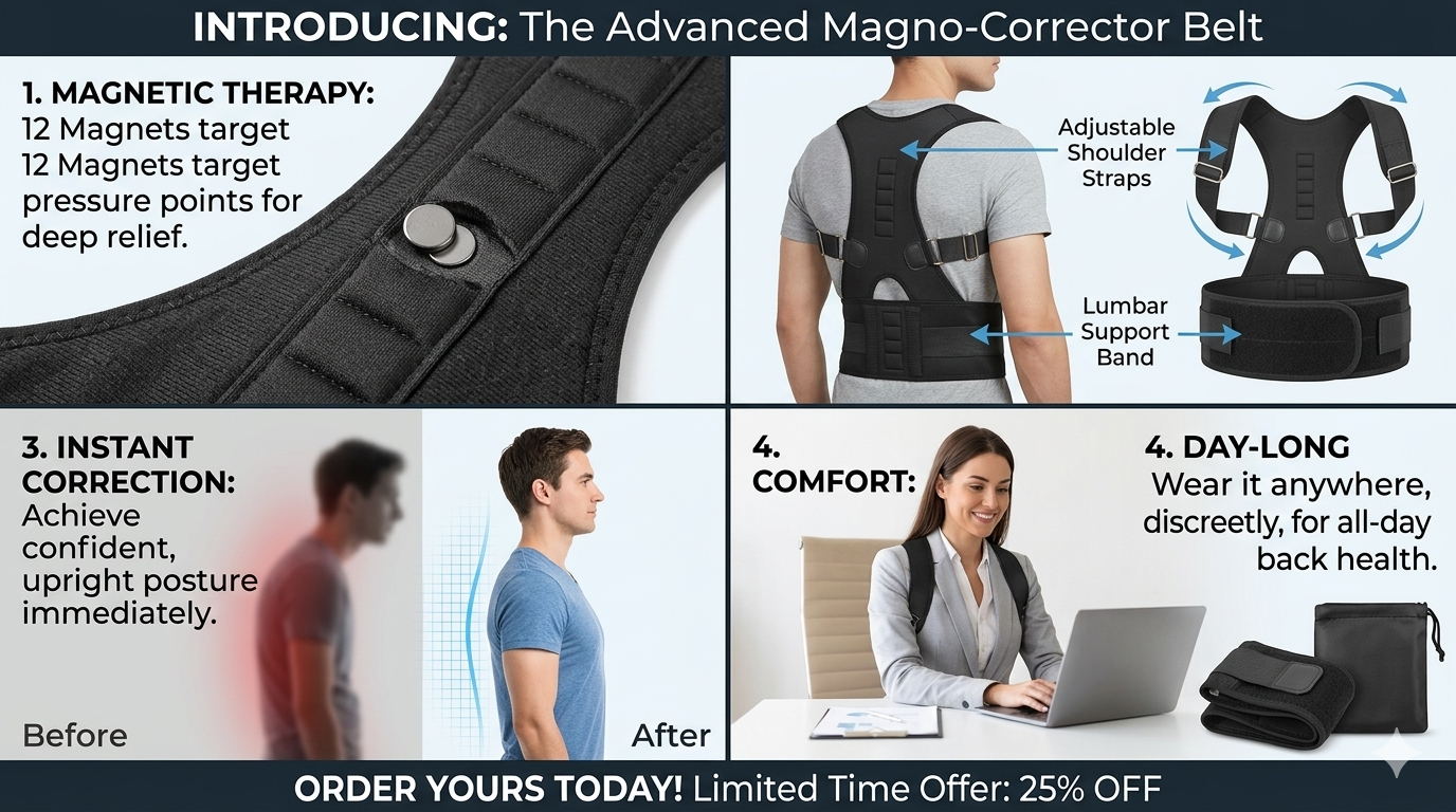Shoulder Back Support Belt