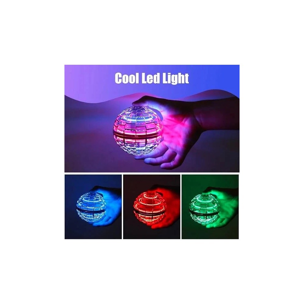 Child playing with the Flynova flying spinner