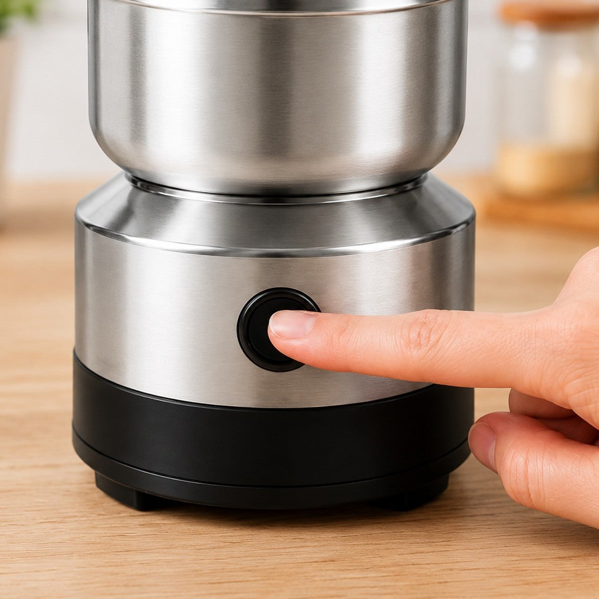 Pressing the one-touch button