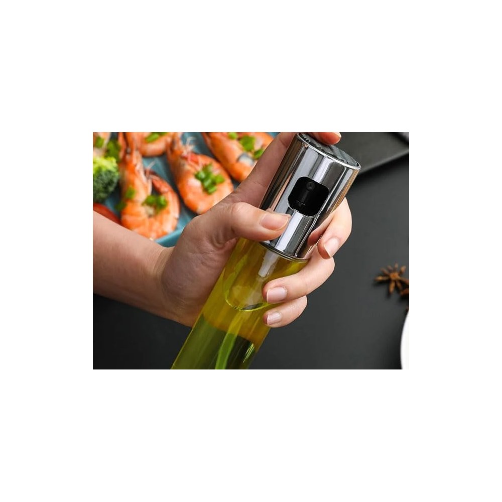Oil sprayer on a kitchen counter