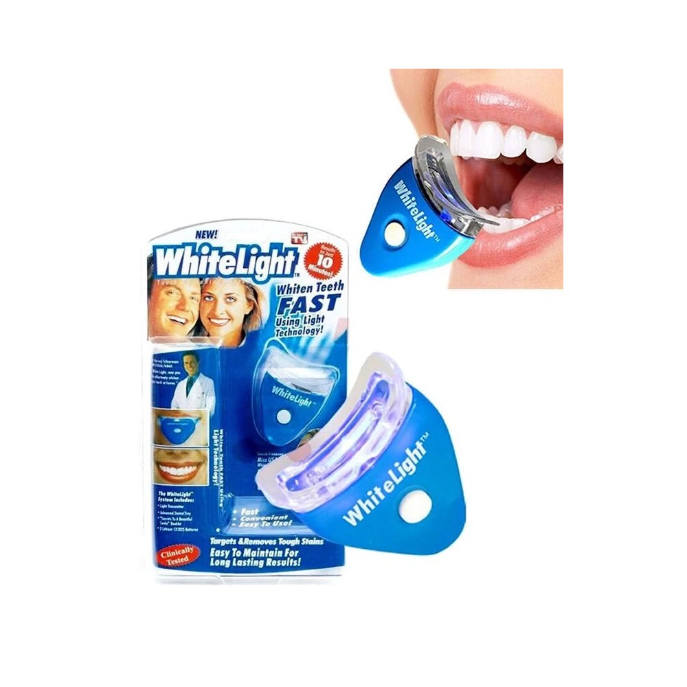 Compact whitening device held in hand